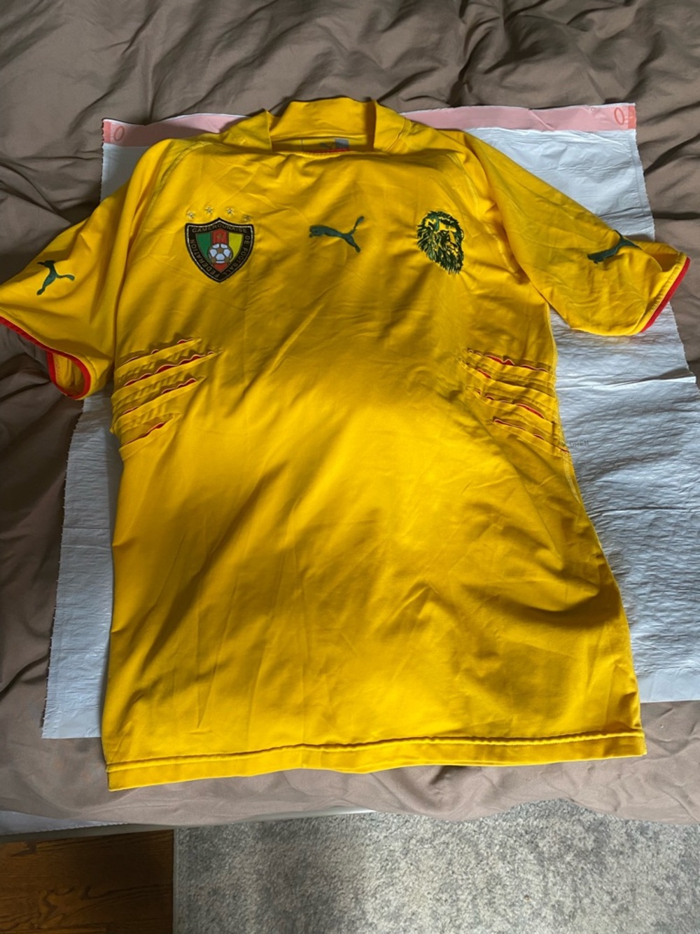 Official Cameroon soccer/football Kit/Jersey from Puma